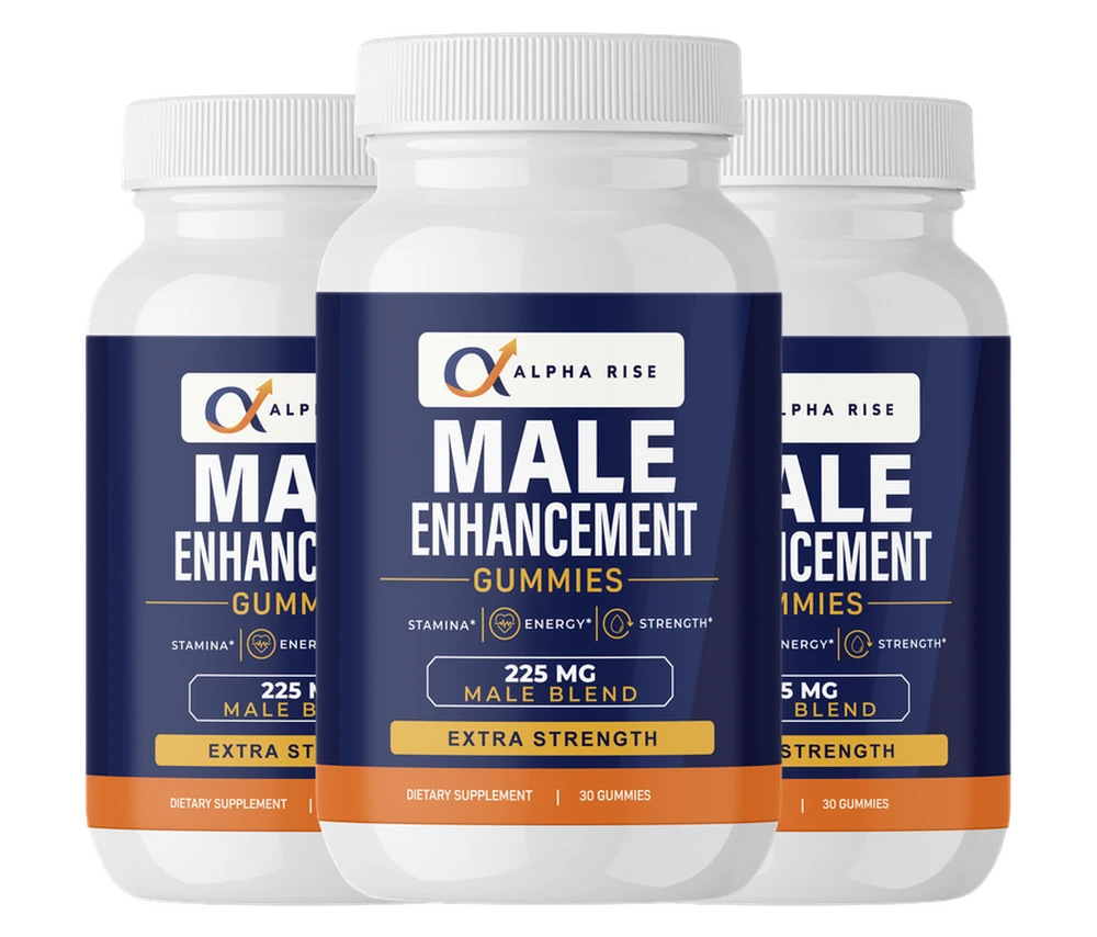 3 bottles of Alpha Rise