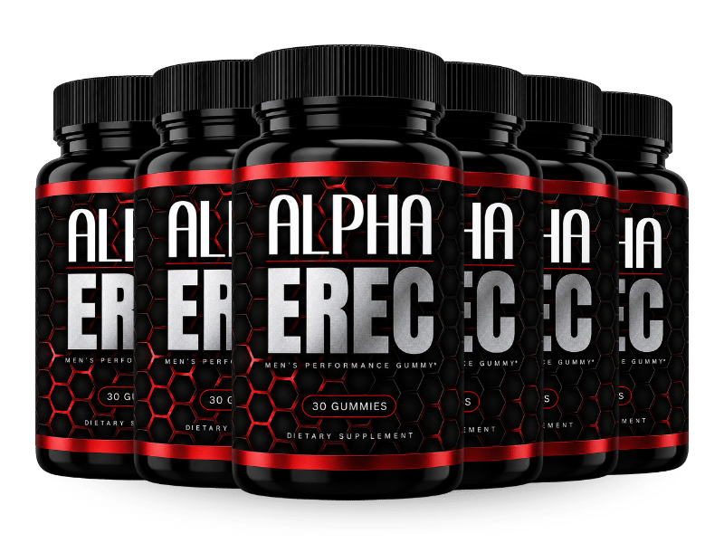 6 bottles of AlphaErec gummies