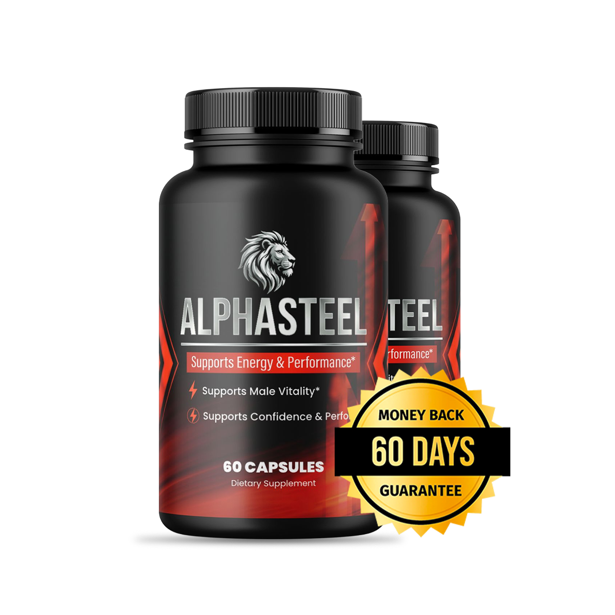 2 bottles of AlphaSteel