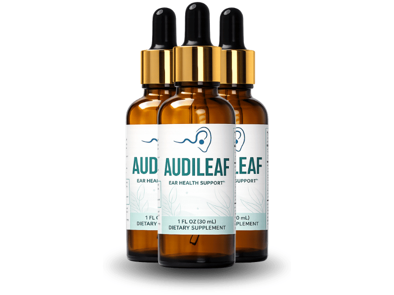 3 bottles of AudiLeaf