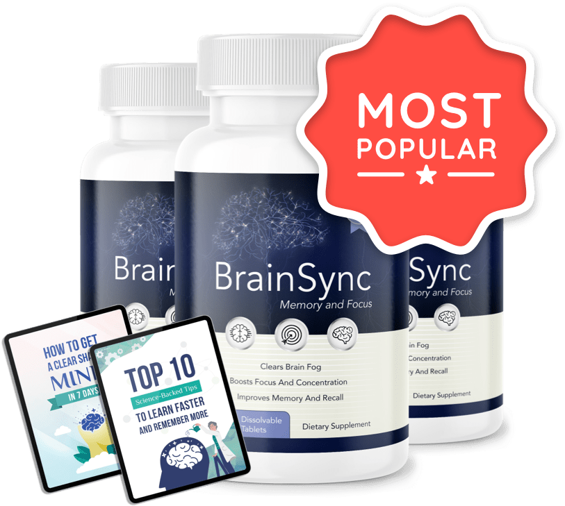 3 bottles of BrainSync