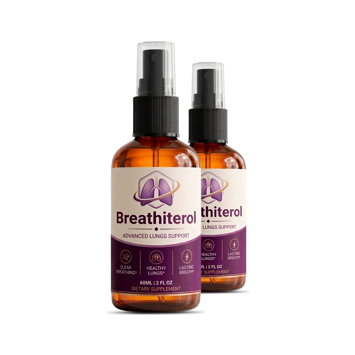 2 bottles of Breathiterol