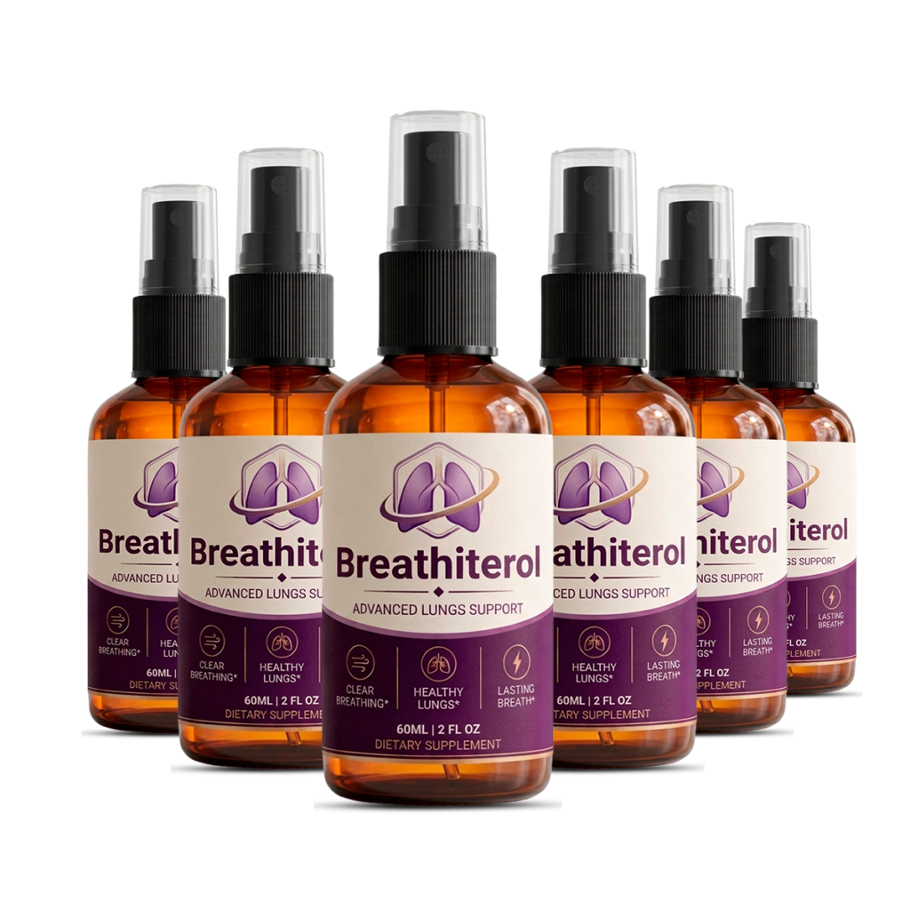 6 bottles of Breathiterol