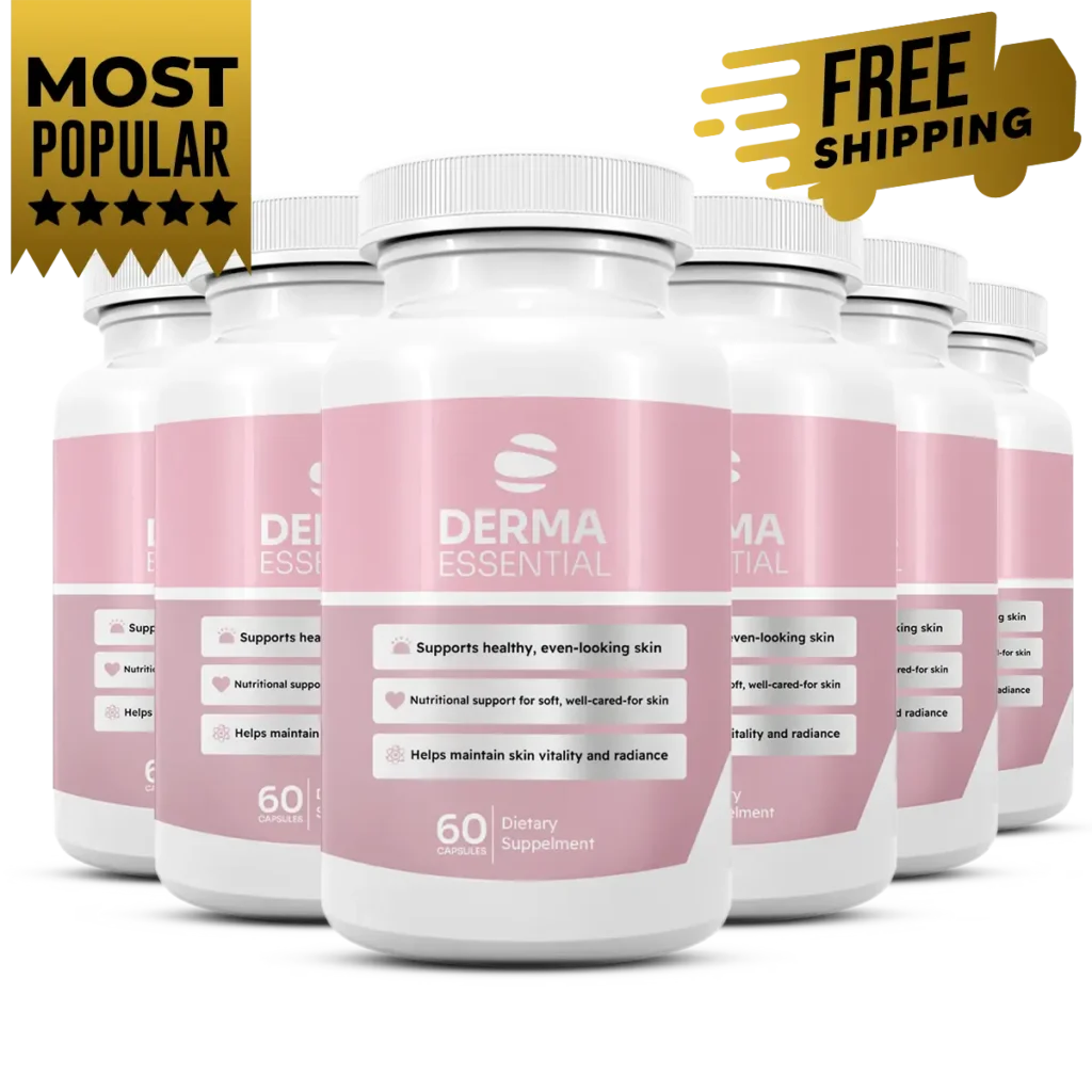 6 bottles of Derma Essential
