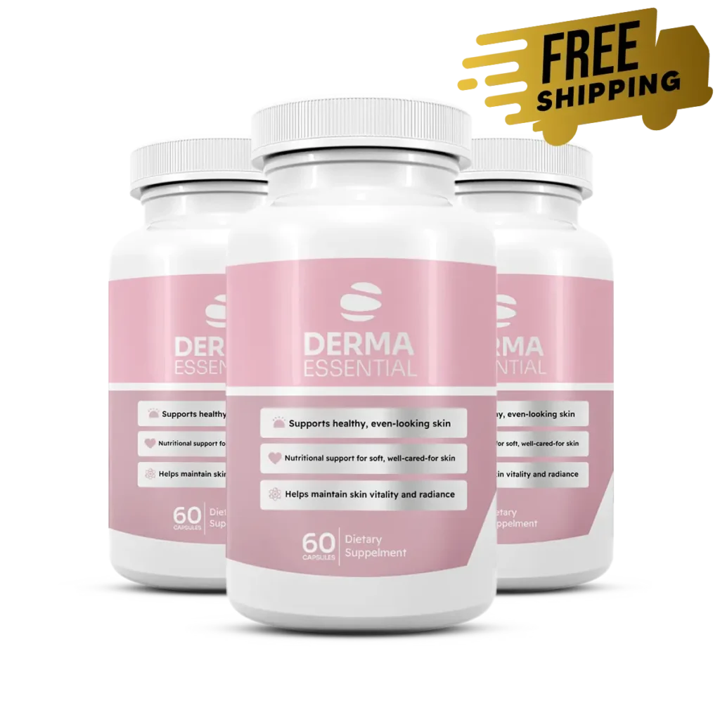 3 bottles of Derma Essential