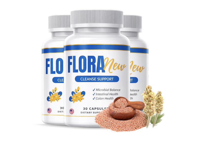 3 bottles of FloraNew