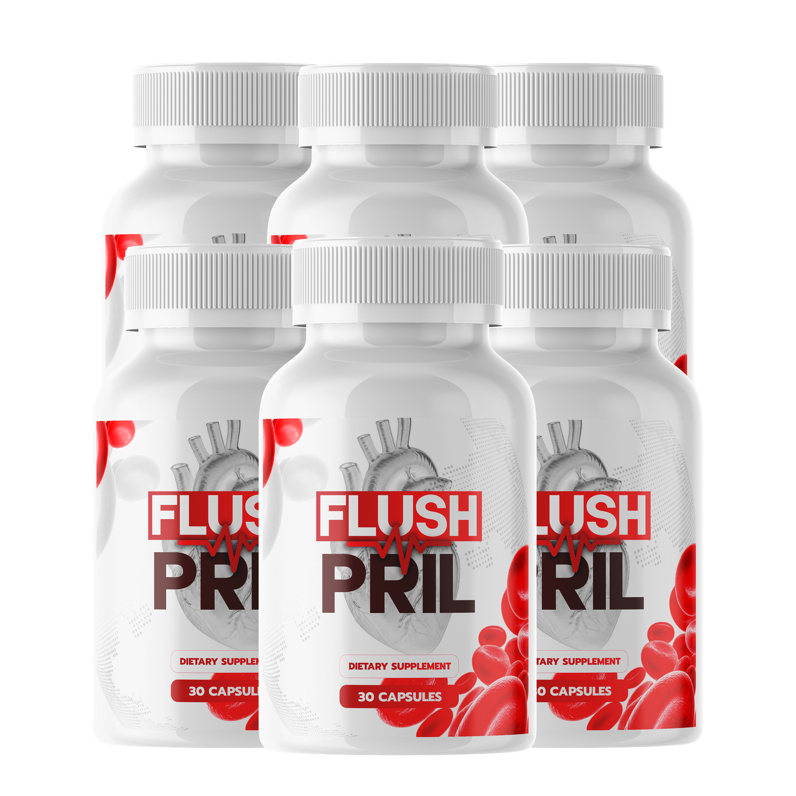 6 bottles of FlushPril