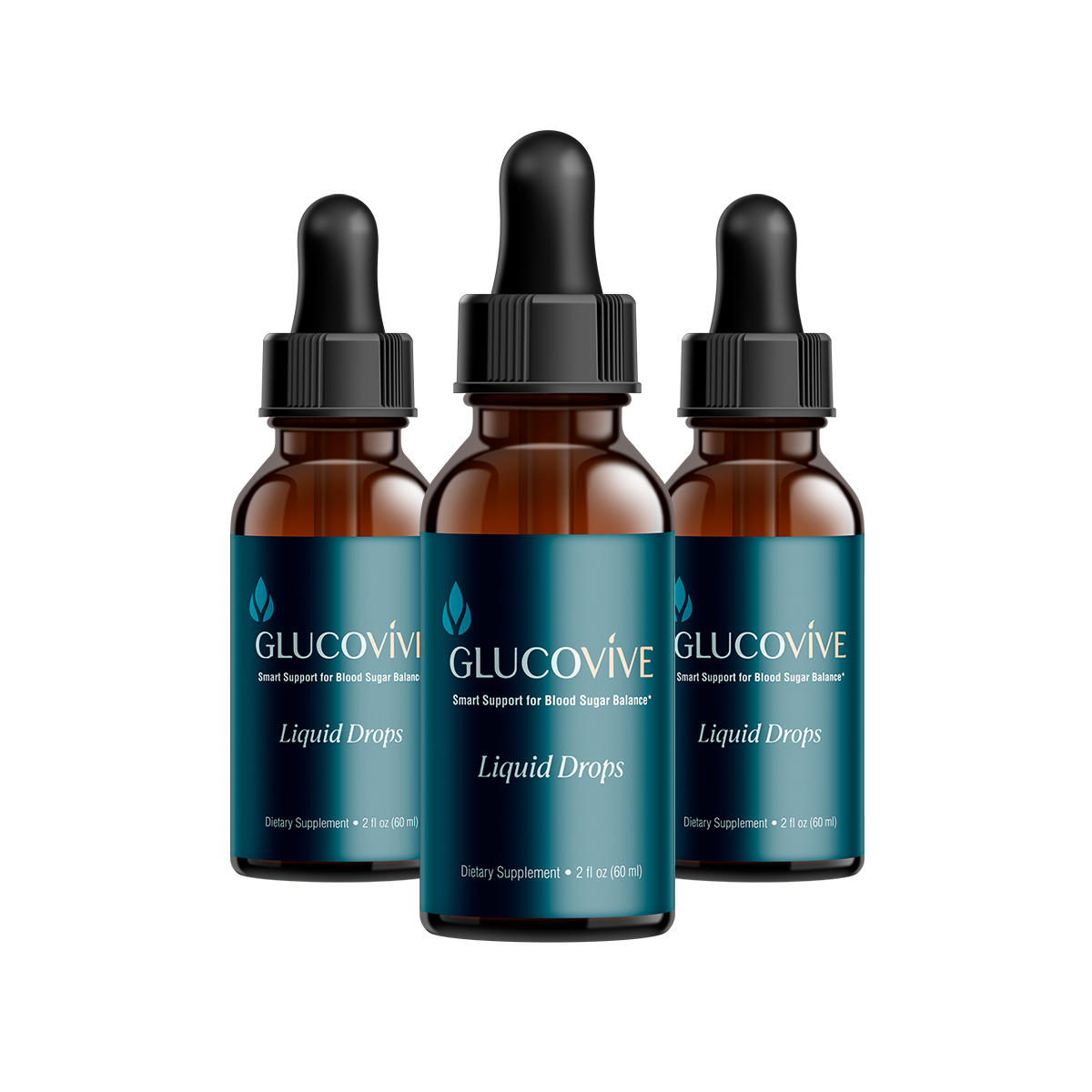 3 bottles of Gluco Vive
