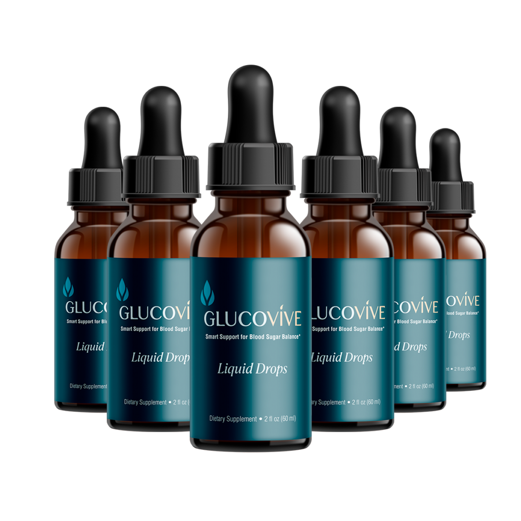 6 bottles of Gluco Vive