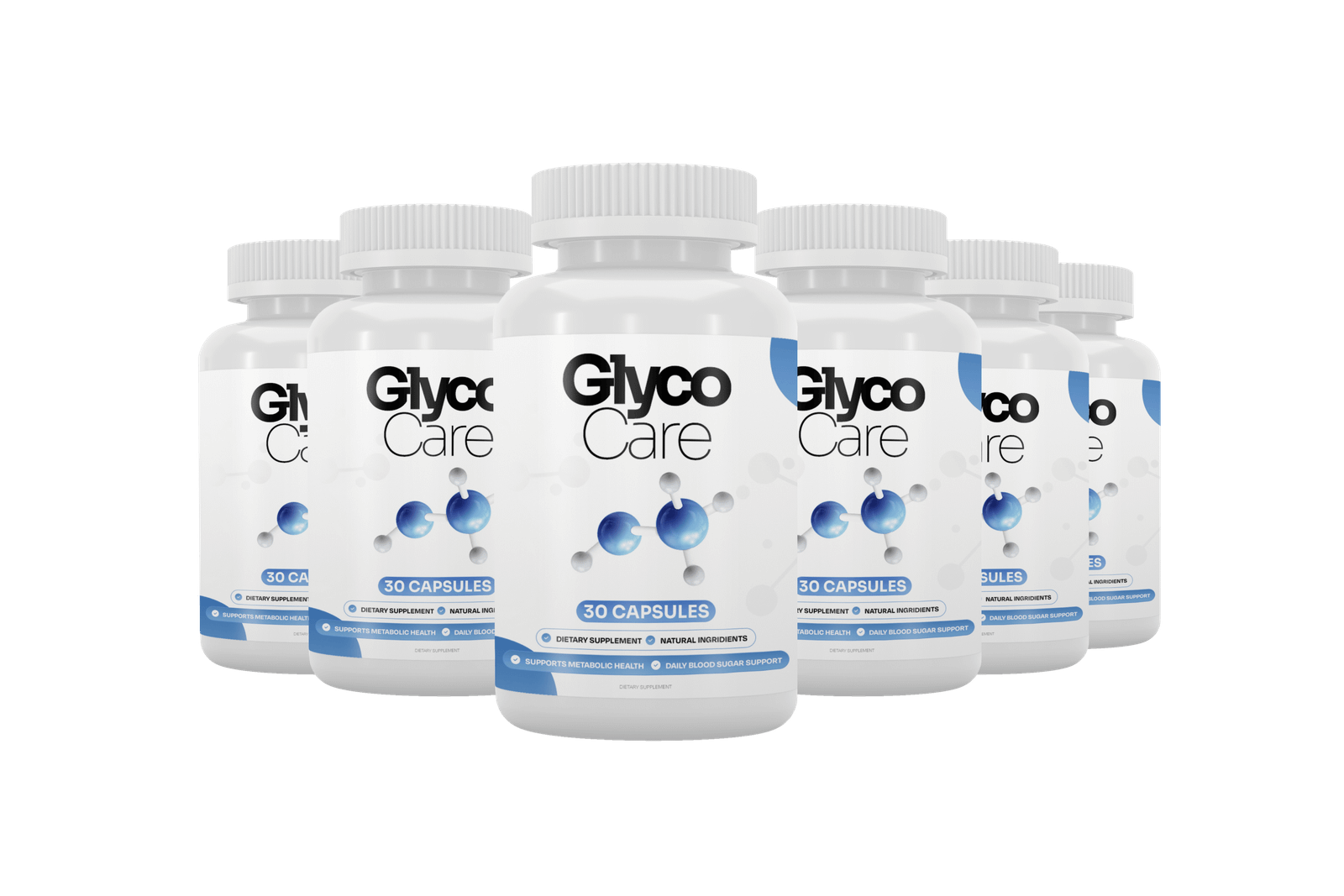 6 bottles of GlycoCare
