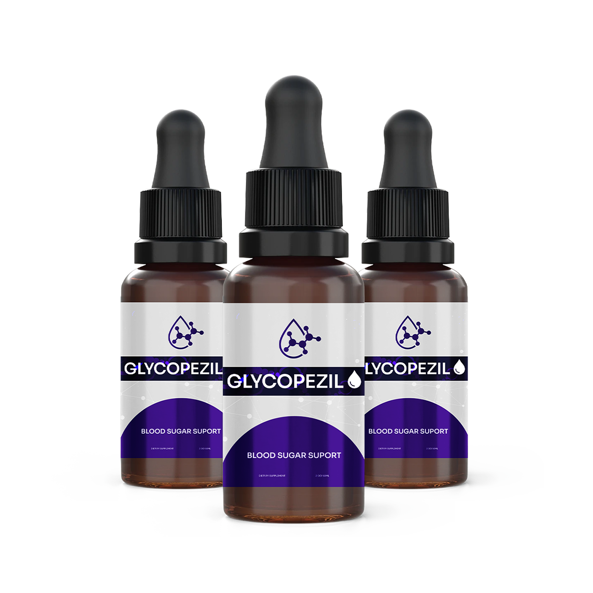 3 bottles of GlycoPezil