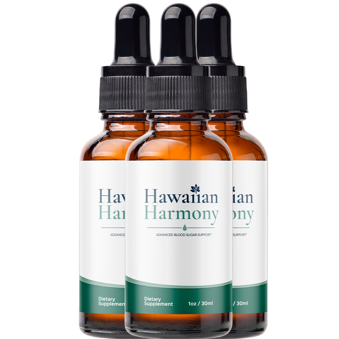 3 bottles of Hawaiian Harmony