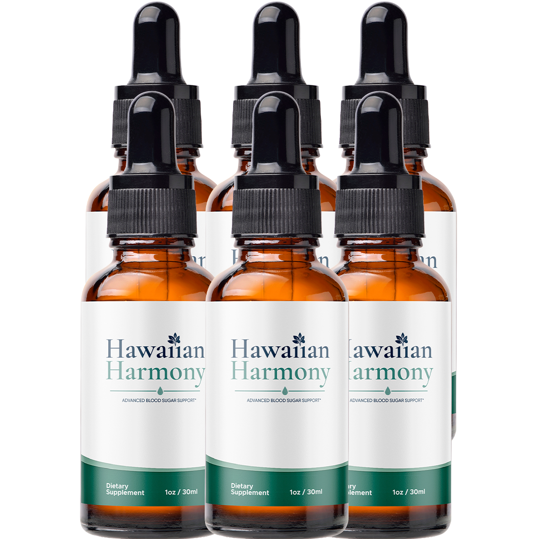 6 bottles of Hawaiian Harmony