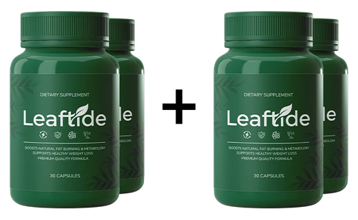 4 bottles of Leaftide capsules