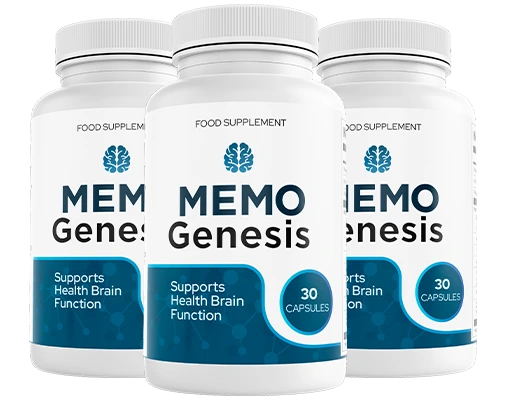 3 bottles of MemoGenesis