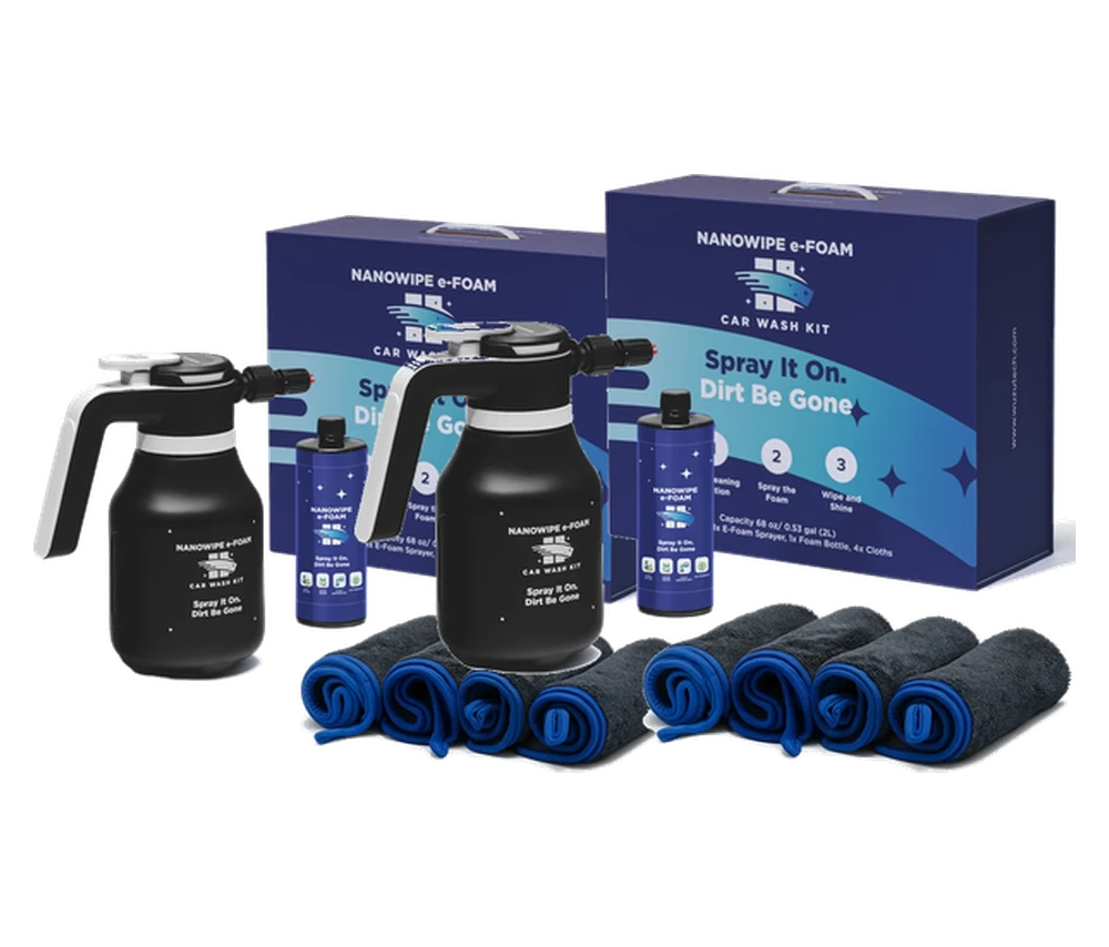 2 kits of Nanowipe e-Foam