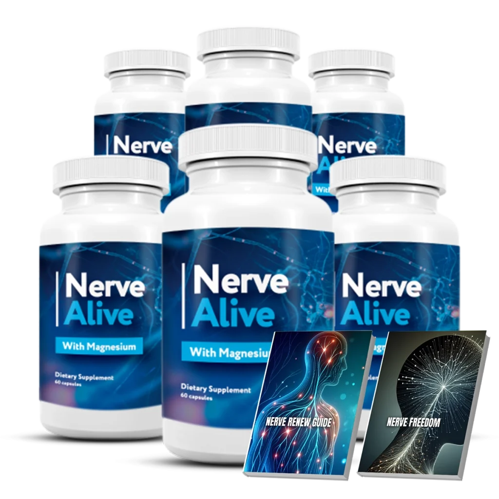 6 bottles of Nerve Alive