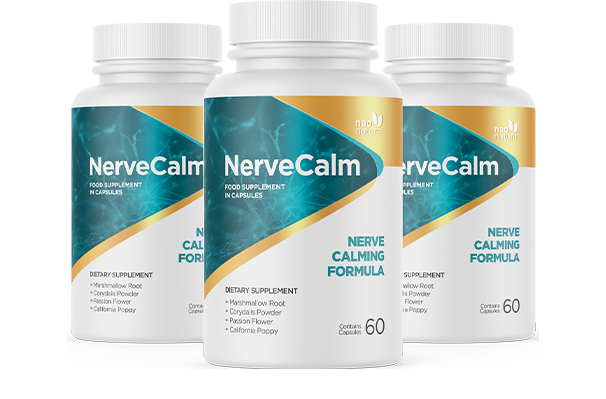 3 bottles of NerveCalm