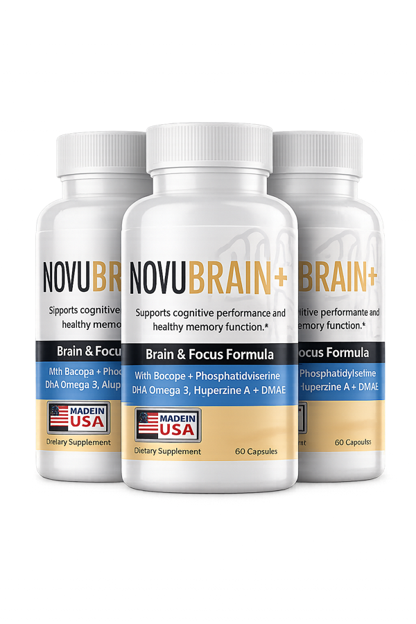 3 bottles of NovuBrain+
