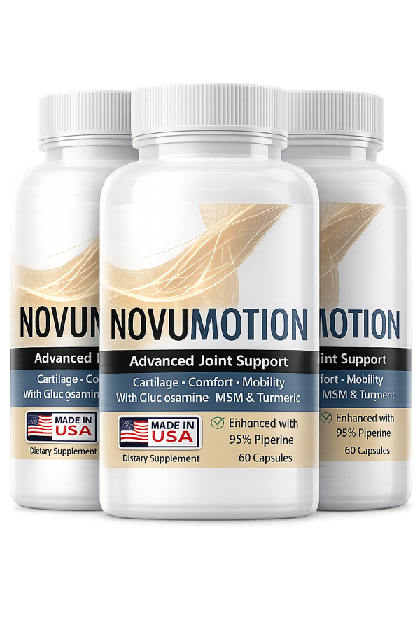 3 bottles of NovuMotion