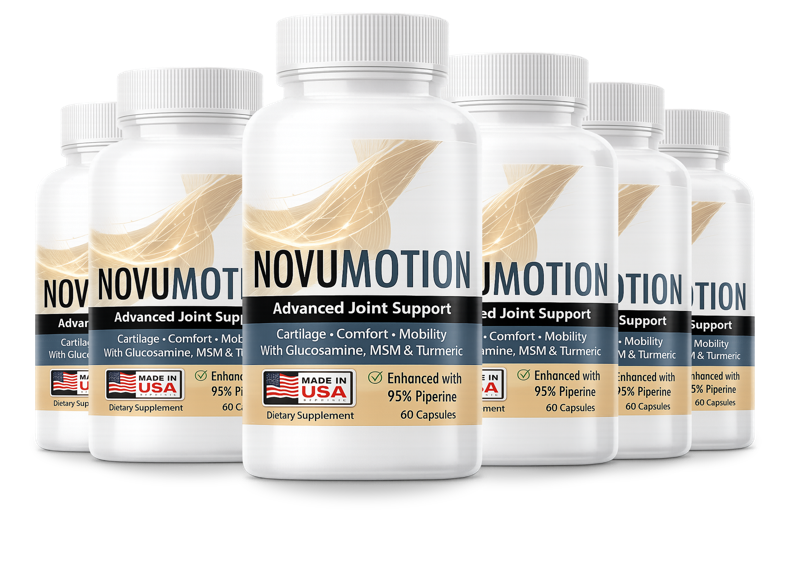 6 bottles of NovuMotion with bonuses