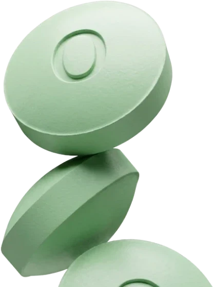 Sildenafil tablets as shown on the official Oak website