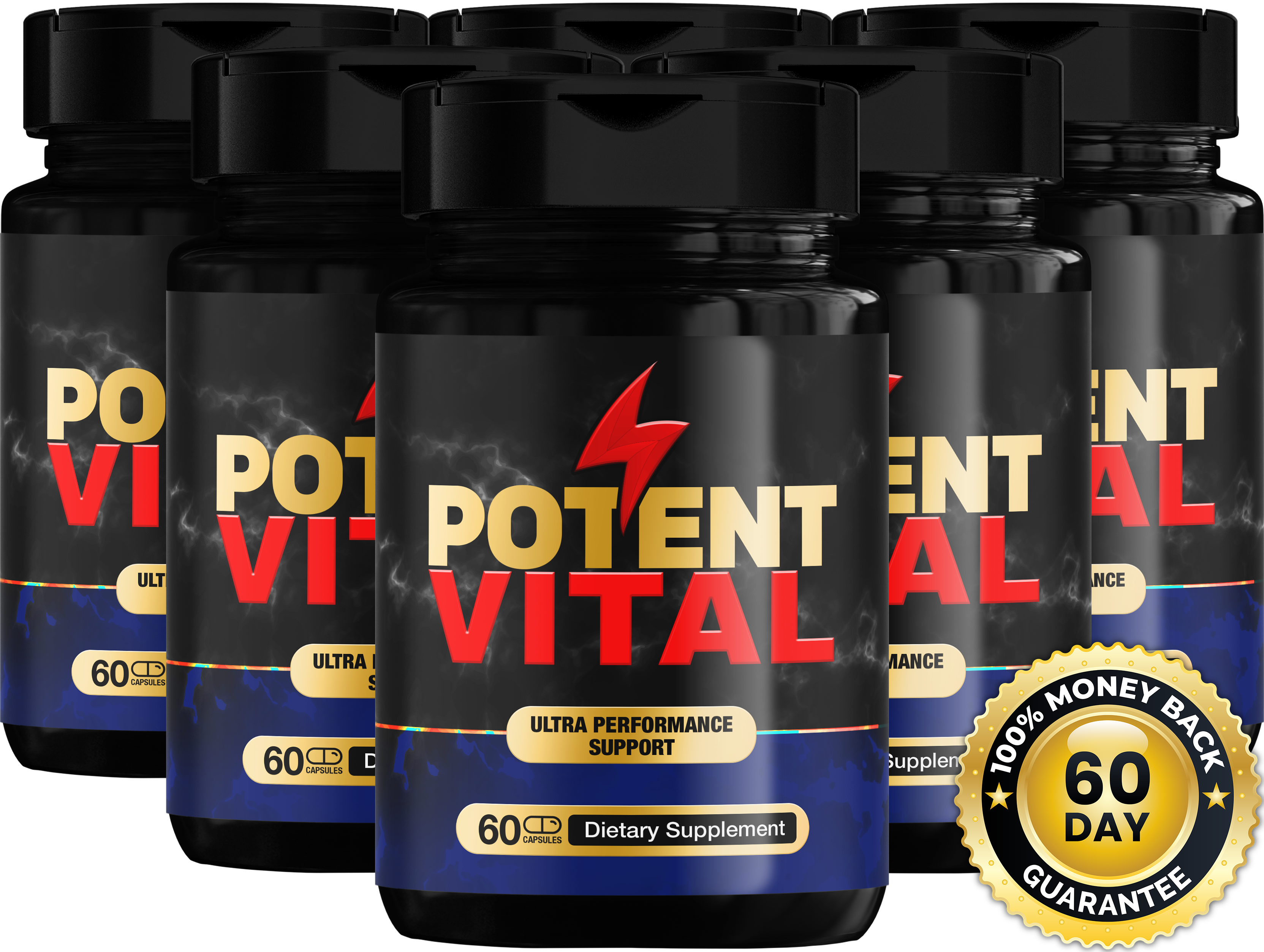 6 bottles of PotentVital