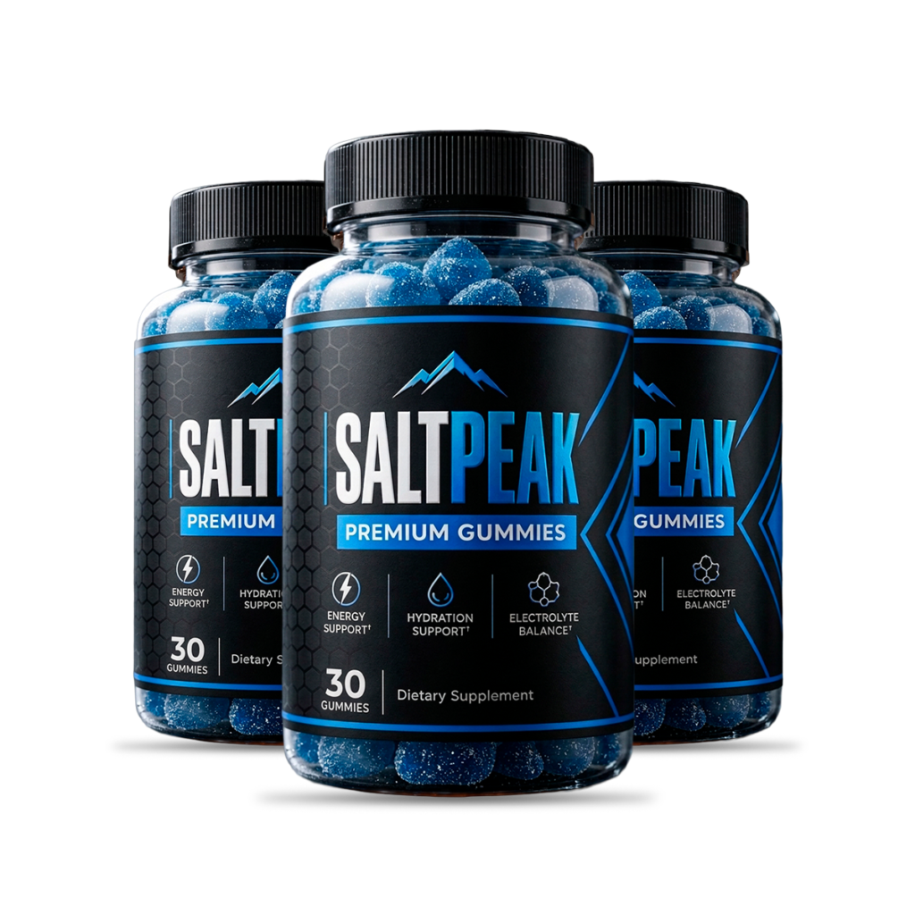 3 bottles of SaltPeak