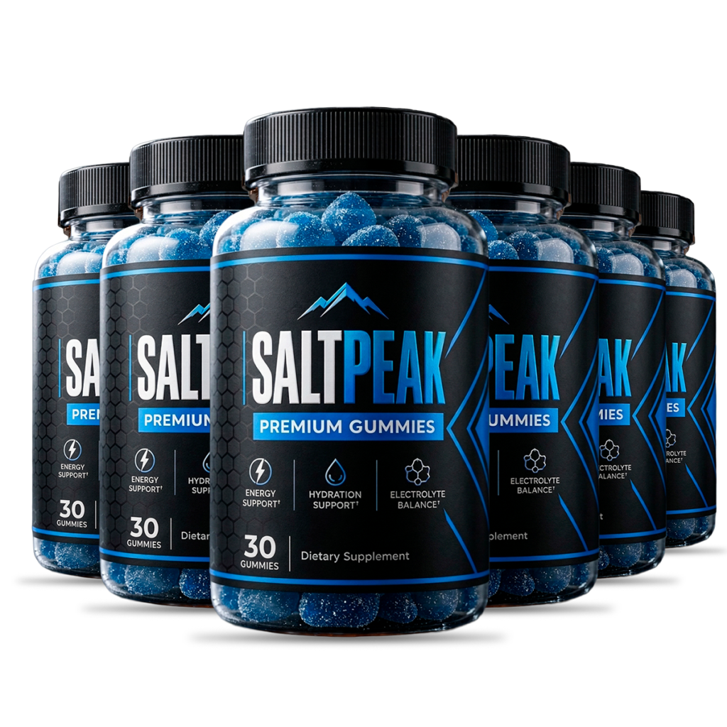 6 bottles of SaltPeak