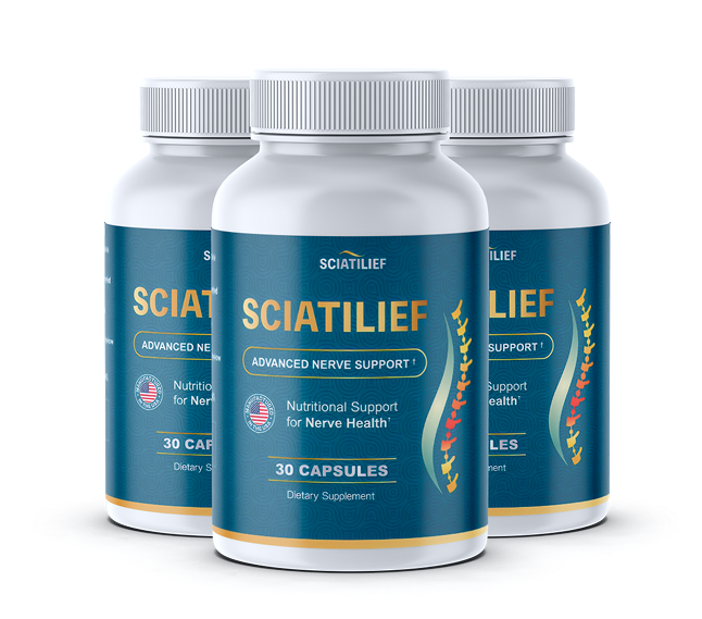 3 bottles of Sciatilief