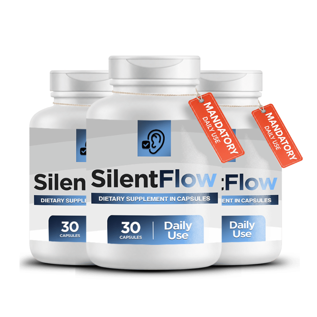 3 bottles of SilentFlow