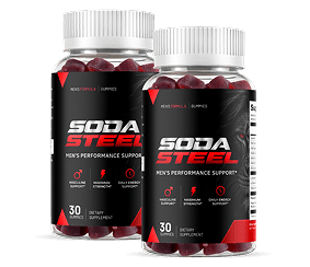 2 bottles of Soda Steel