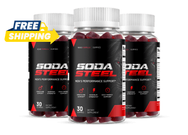 3 bottles of Soda Steel
