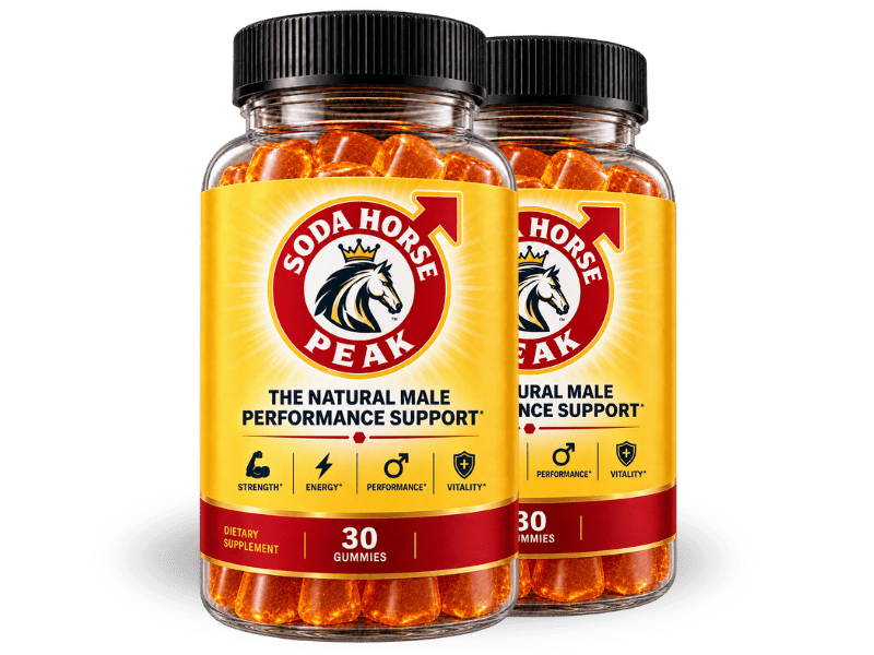 2 bottles of SodaHorsePeak