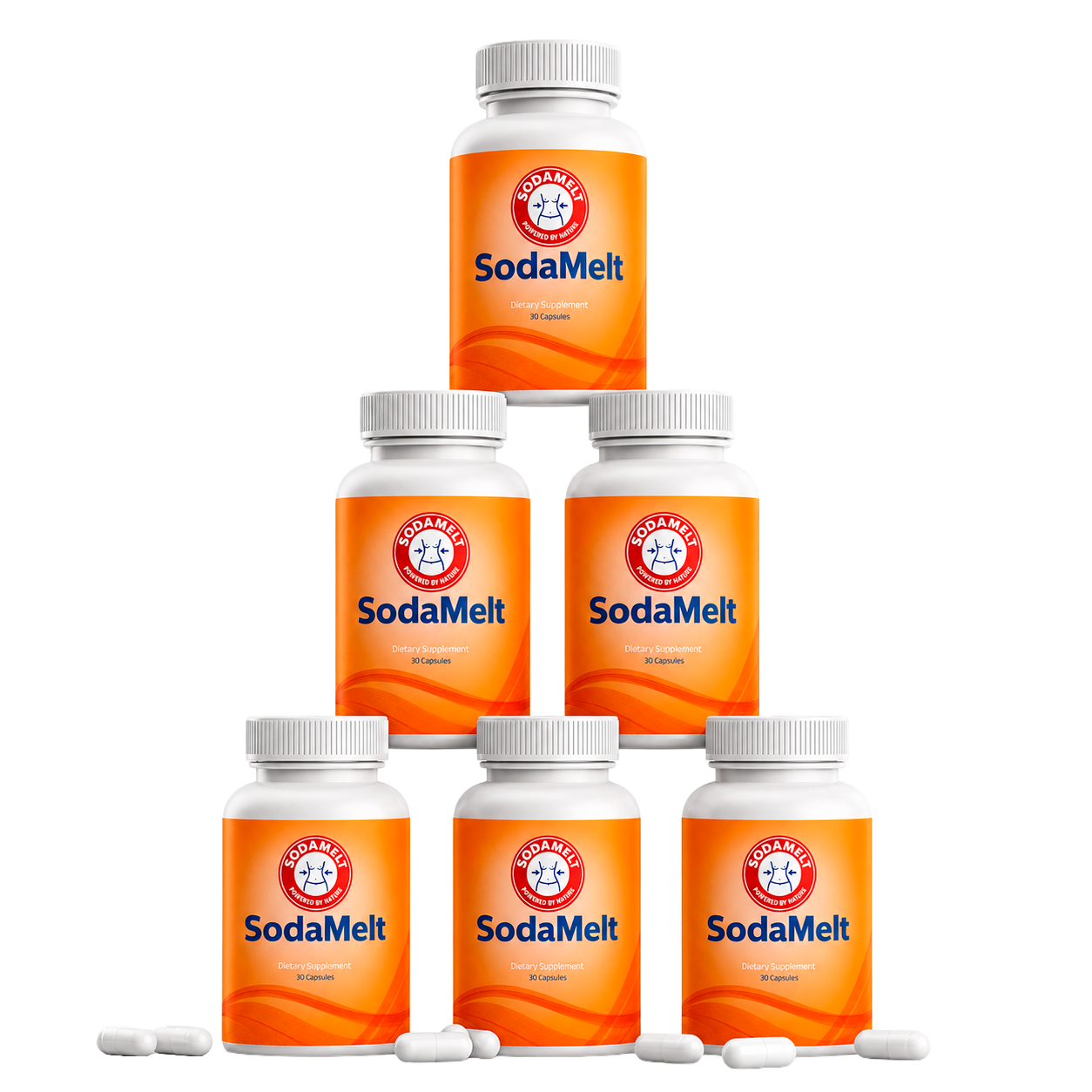 6 bottles of SodaMelt