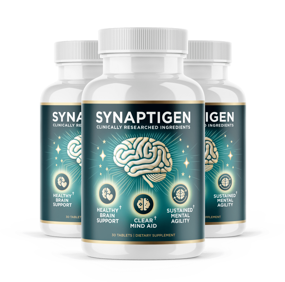 3 bottles of Synaptigen