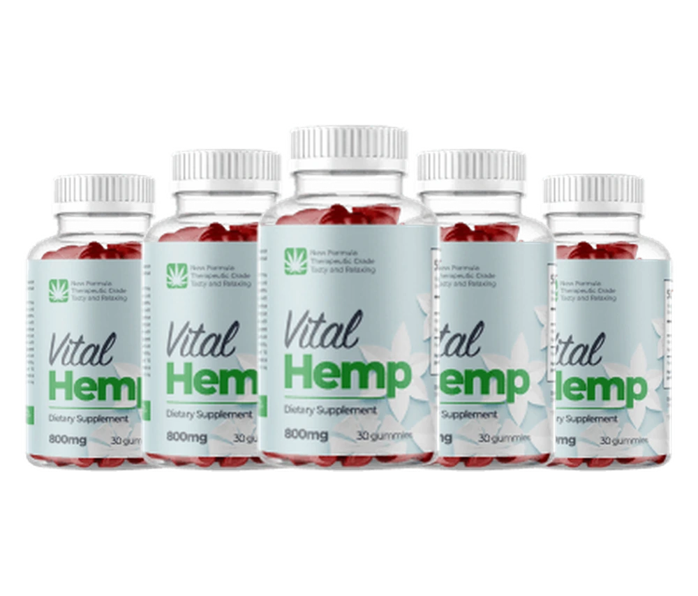 5 bottles of Vital Hemp