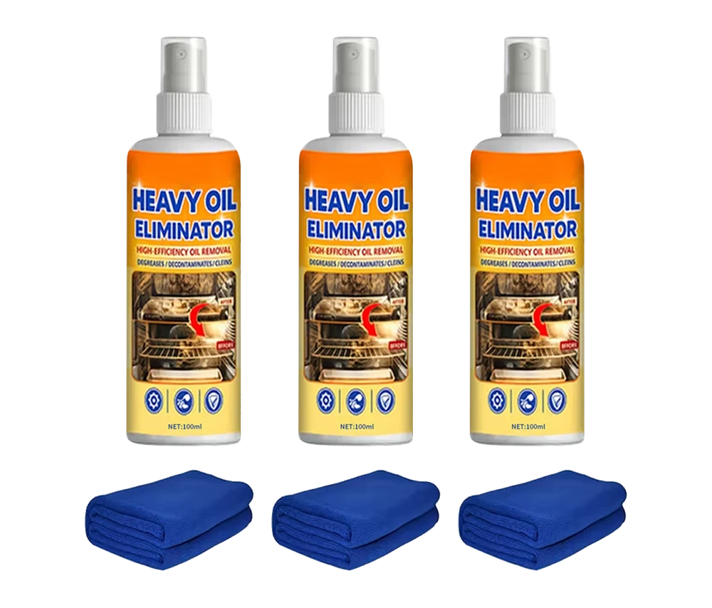 3 bottles of Whirlclean GreaseBuster